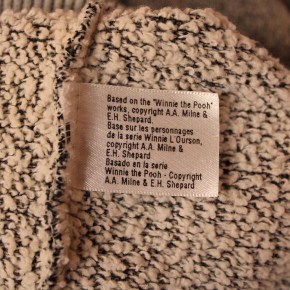 VTG 90's Disney Tigger Varsity Squad 1/4 Zip Mock Neck, Knit Sweater sz M - Picture 7 of 9